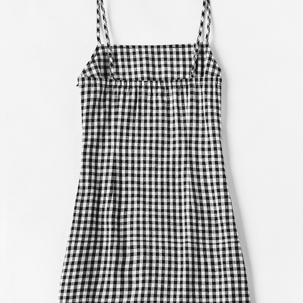 Shein gingham cami print